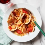 Clam Sauce (red or white) over pasta
